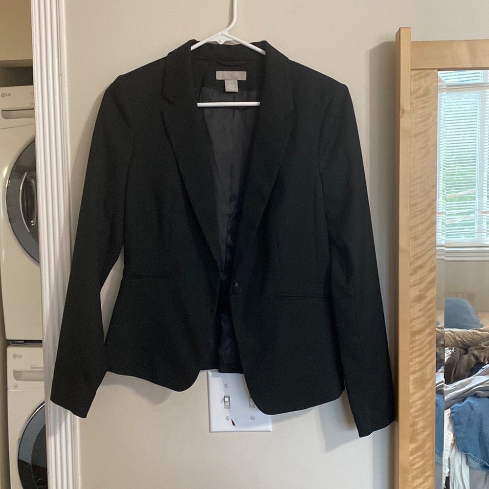 H&M black blazer
